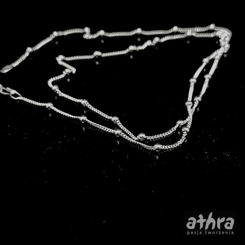 www_athra_pl_PANC45K łańcuszek 45cm pancerka z kulkami 2mm