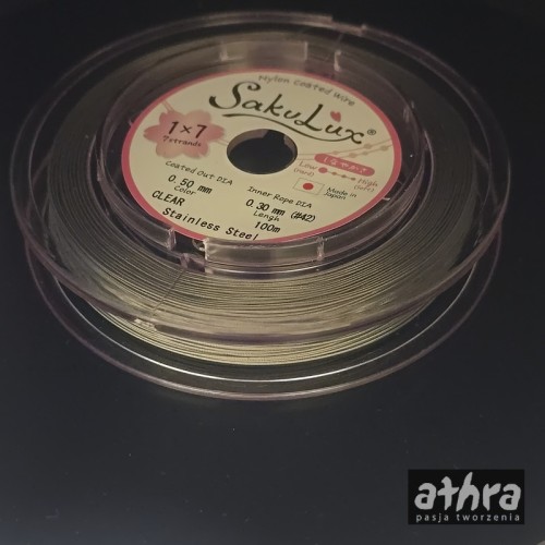 www_athra_pl_SILVER50 linka stalowa japońska 0,50mm