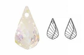 Helix 6020 Crystal AB 18 mm ( 1 sztuka)