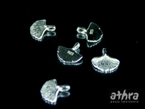 www_athra_pl_zawieszka_liść miłorzębu_ZL015_srebrna
