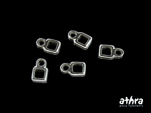 www_athra_pl_SM4885 srebrna przekładka, zawieszka do bransoletki