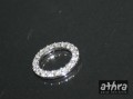 www_athra_pl_K16 kółko z cyrkoniami przekładka srebrna