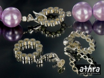 Zapięcie ozdobne kółko i haczyk, ZAP6