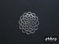www_athra_pl_LS007 ażurowe koło srebrne, laserowo wycinane