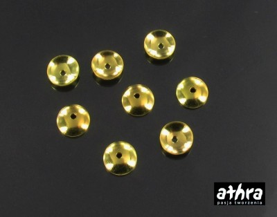 Miseczka gładka 4,0mm, pozłacana, MIS4/D