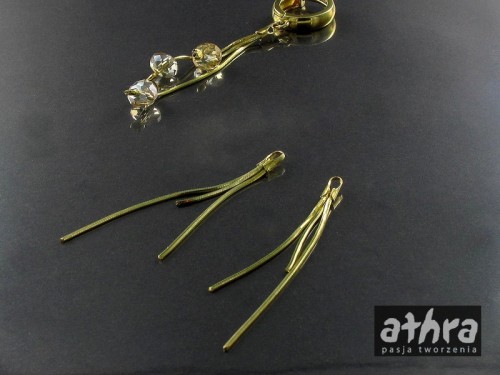 www_athra_pl_PEZ45/3/D półfabrykaty ag próba 925 łańcuszek potrójny pozłacany