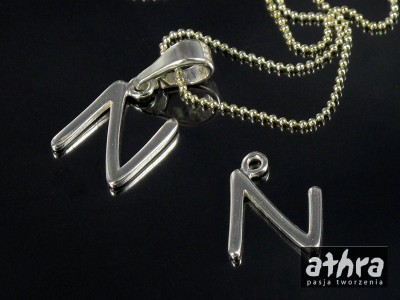 Zawieszka literka "N", LITN