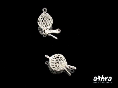 Zapięcie szufladkowe, ażurowa kulka, CH1821-12