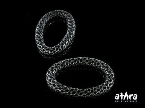 www_athra_pl_SIATKA260/O półfabrykat srebrny, element łączący, owal siatka 31x21mm, oksydowany.