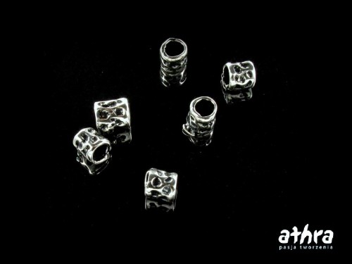 www_athra_pl_SM1828/O walec młotkowany oksydowany próba 925