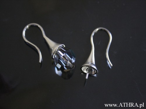 www_athra_pl_SM4948 bigle do kolczyków otwarte pod kulkę próba ag 925