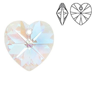 6202 CLBLAB 18mm serce ( 1 sztuka)