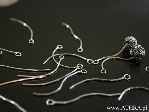 www_athra_pl_PEZ50 srebrny  łańcuszek z kółkiem do bigli próba ag 925