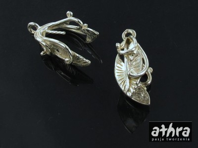 Zawieszka listki z bolcem, ZWB153