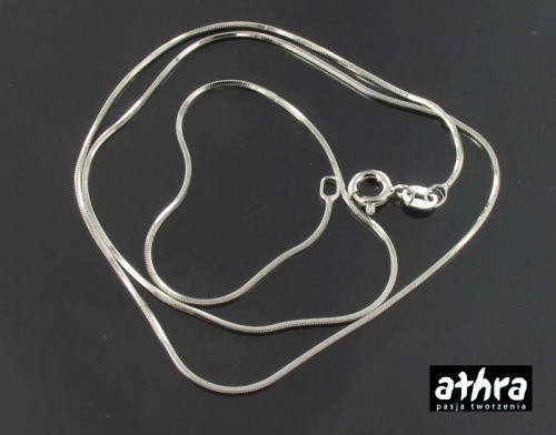 www_athra_pl_SNAKEK50 łańcuszek srebrny z zapięciem 50 cm
