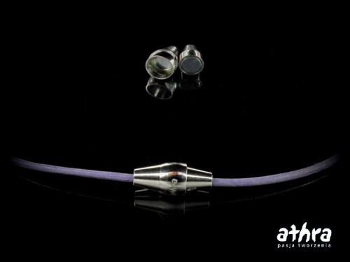 www_athra_pl_CH2,5/L/R srebrne rodowane zapięcie magnetyczne do wklejania