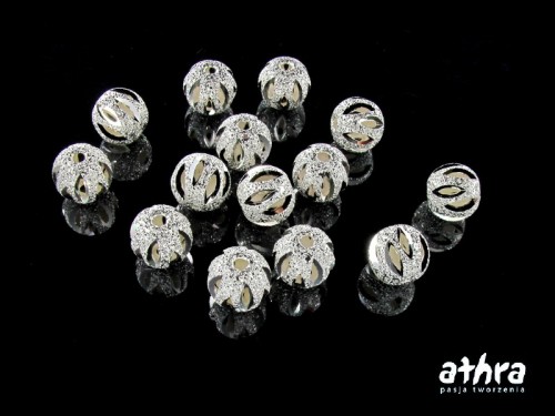 www_athra_pl_SM1454/08 srebrna nacinana kulka brokatowa
