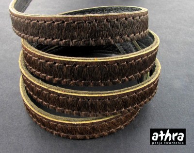 Rzemień, DARK BROWN SEWN10