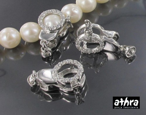 www_athra_pl_AG280-G srebrna rodowana  broszka ozdobna do korali