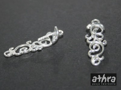 Zawieszka ażurowa z  bolcem, ZWB3154Z