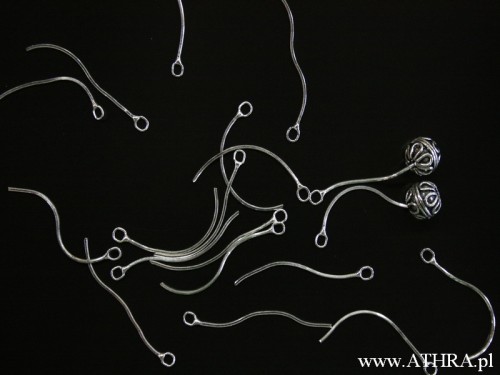 www_athra_pl_PEZ30 element srebrny łańcuszek z kółkiem 3 cm