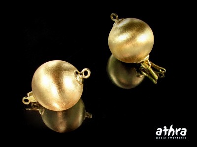 Zapięcie szufladkowe, pozłacane, satynowane, CH2060/12/D