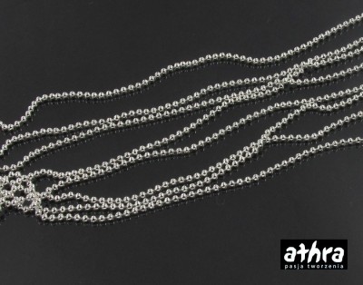 Łańcuszek kulkowy gładki, CPL100