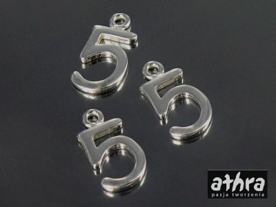 Zawieszka cyferka "5", CYF5