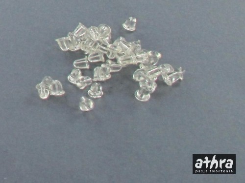 baranek silikonowy do kolczyka