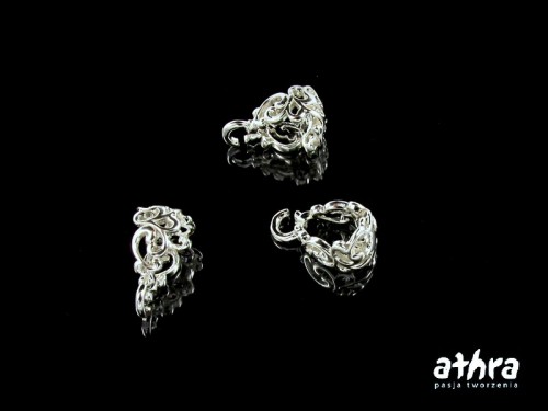 www_athra_pl_ZW115 srebrna zawieszka z podwieszeniem do kamieni próba ag 925
