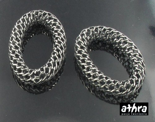 www_athra_pl_SIATKA261/O srebrna przekładka oksydowana siatka