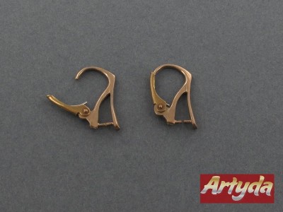 Bigle z mosiądzu do kryształków Swarovskiego, KZ8/M