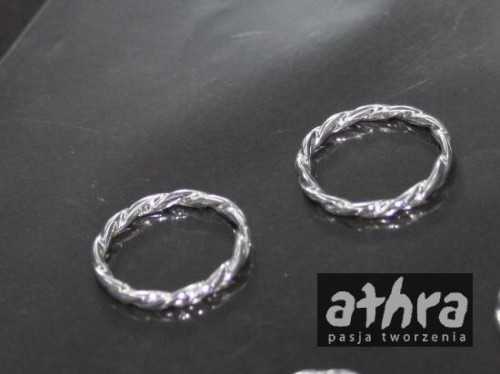 www_athra_pl_K17 kółko plecione 17 mm element łączący ozdobny