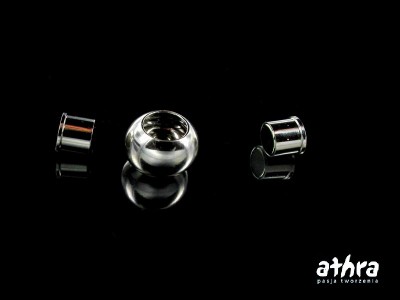 Zapięcie magnetyczne do wklejania, rodowane, CH12x3/R