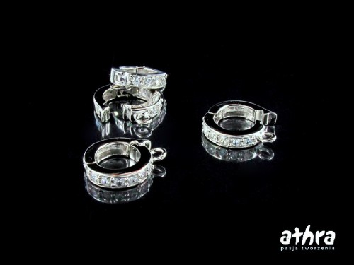 www athra_pl_SVD069 elementy srebrne zapięcie wysadzane cyrkoniami