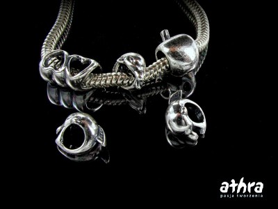 Przekładka oksydowana, delfin, P208