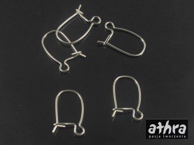 Bigle do kolczyków zamykane małe, AG06