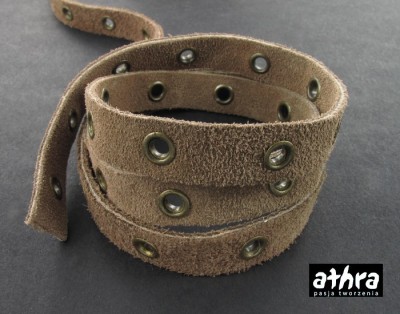 Rzemień, BROWN/RIVETS10