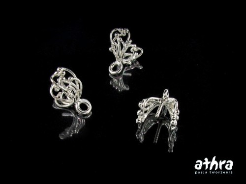 www_athra_pl_ZWB1012 półfabrykat srebrny zawieszka ażurowa z bolcem próba 925