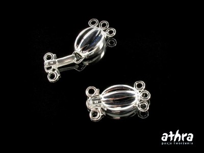 Zapięcie szufladkowe, na trzy sznury, CH0664/3