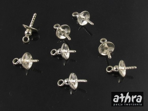 www_athra_pl_Z5 srebrna zawieszka do wisiorka pod kulkę 5mm próba ag 925