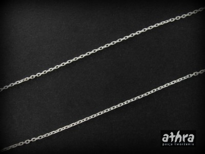 Łańcuszek srebrny do celebrytek, 1 mm, FZ040D