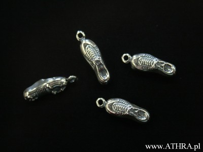 Przywieszka bucik, oksydowany, TR12045/O