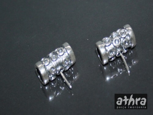 www_athra_pl_tub50_Rurka ozdobna z bolcem oksydowana