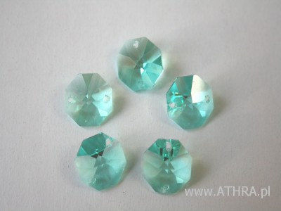 8016 Antique Green 14mm octagon (1 sztuka)