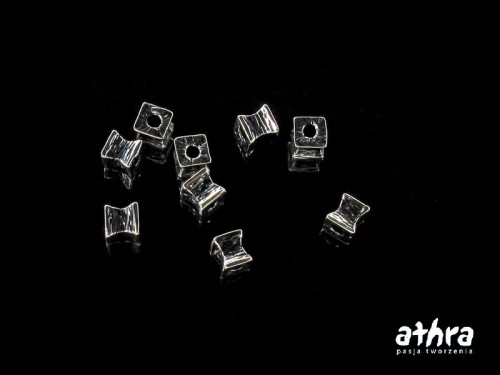 www_athra_pl_srebrna kostka oksydowana próba ag 925