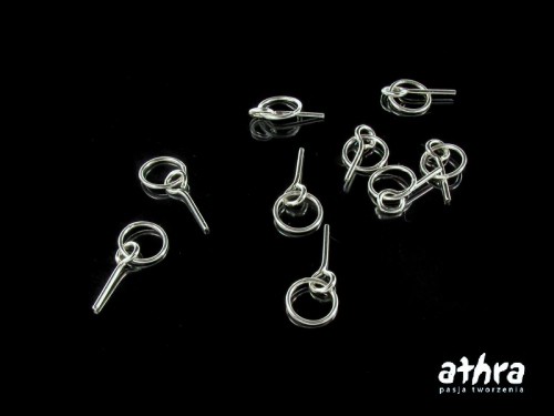 www_athra_pl CWERGA6  zawieszka do wisiorka cwerga średnia 6mm