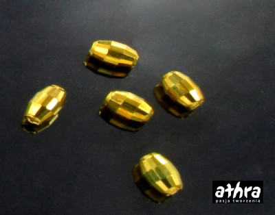 Przekładka oliwka disco, pozłacana, OD2N04013/D