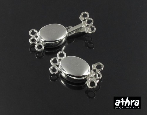 www_athra_pl_CH0665/3/D srebrne zapięcie owalne na trzy sznury