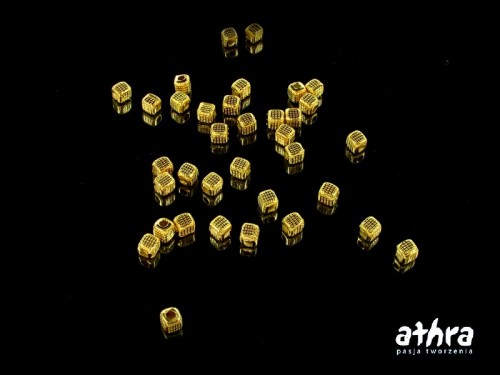 www_athra_pl_CBRSK2RG/D kostka 2,5 mm pozłacana